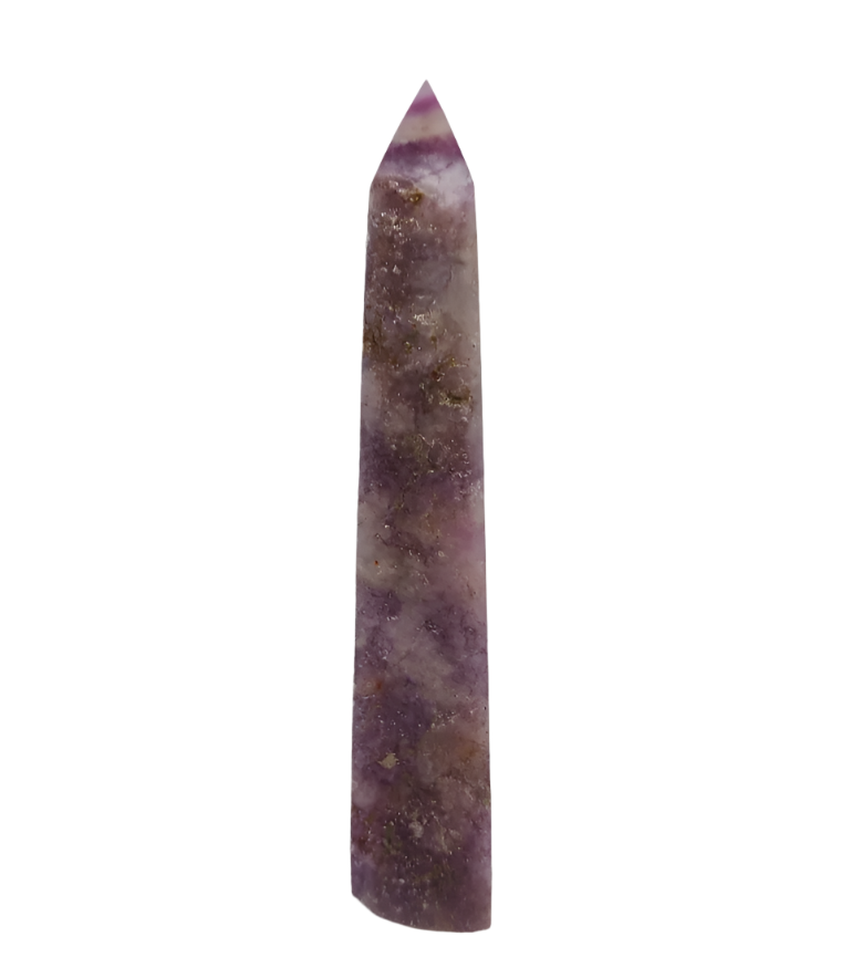 102G Banding Watermelon Fluorite Tower