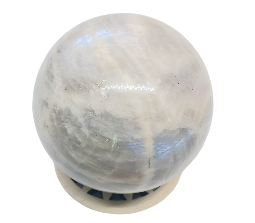 308G Moonstone Crystal Sphere