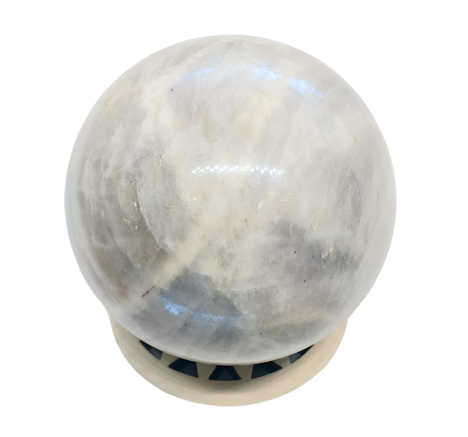 308G Moonstone Crystal Sphere