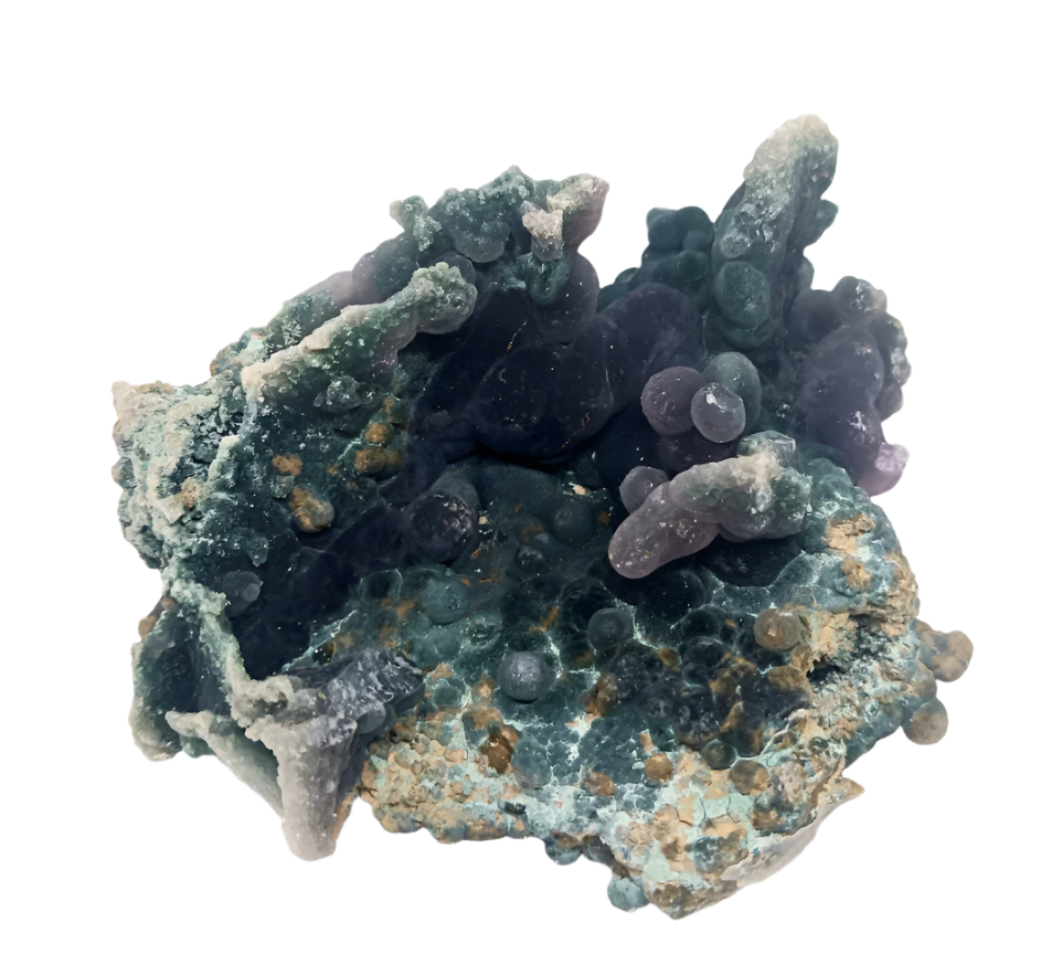 242G Grape Agate Crystal Raw Specimen