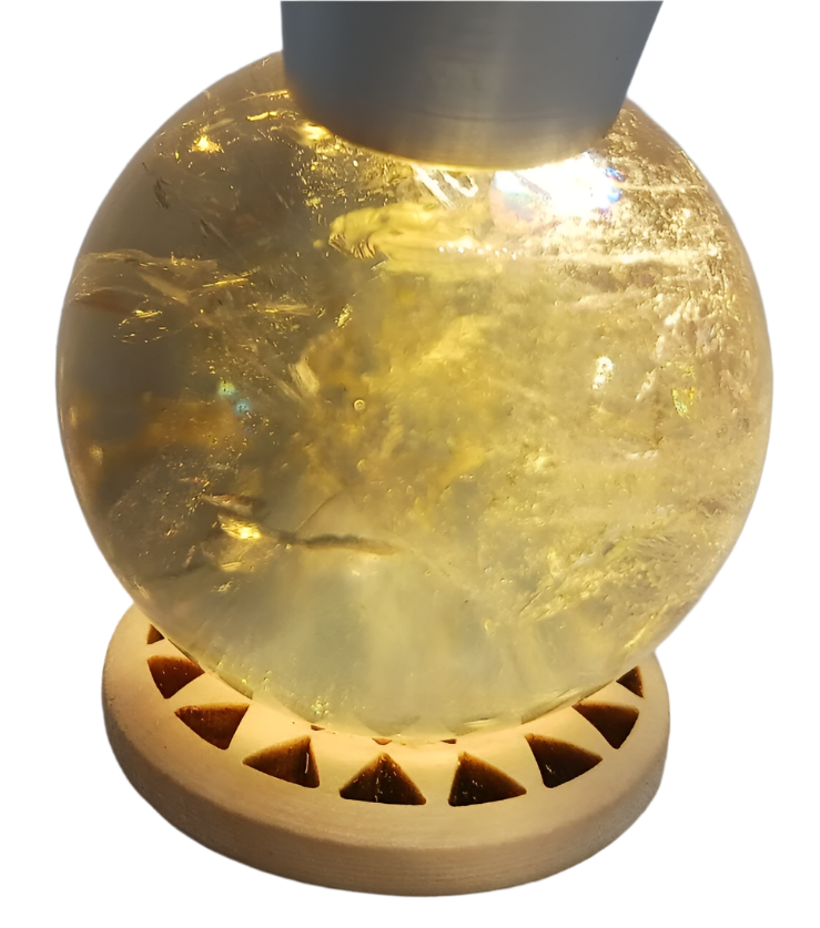 95G Smoky Citrine Crystal Sphere