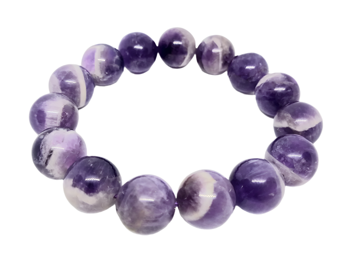12MM Dream Amethyst Crystal Bracelet