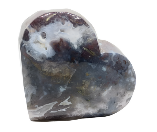 137G Ocean Jasper Crystal Heart