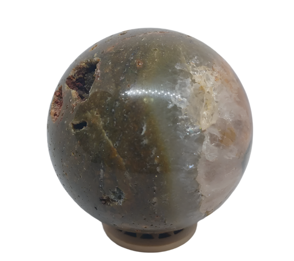 376g Ocean Jasper Crystal  Sphere