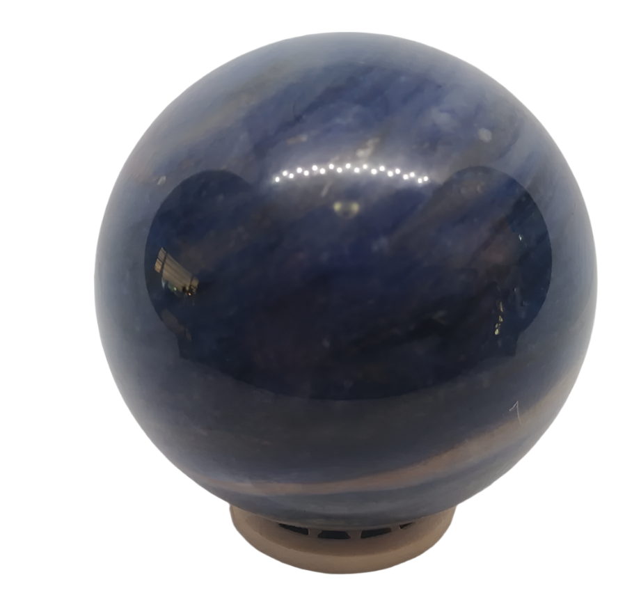 381G Sodalite Crystal Sphere