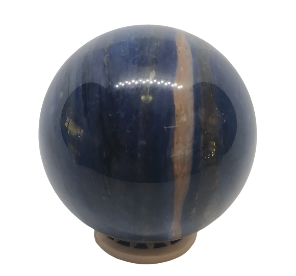 381G Sodalite Crystal Sphere