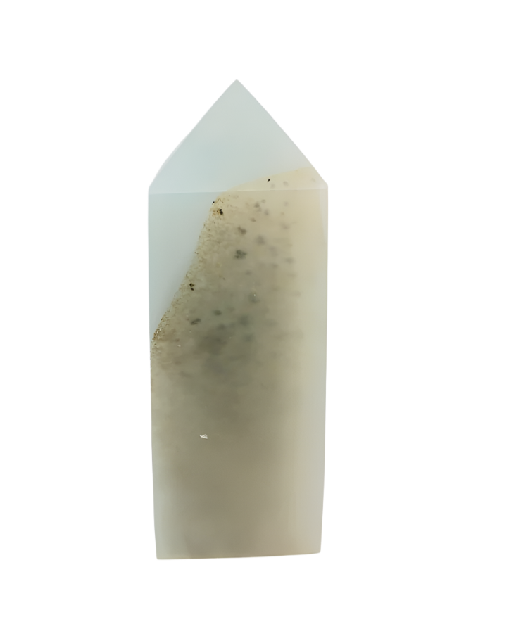 129G Green Moonstone Crystal Tower
