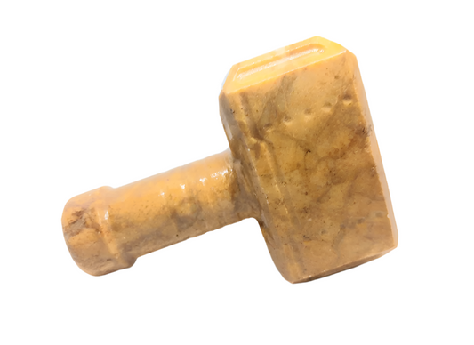 474G Golden Jade Crystal Mjölnir