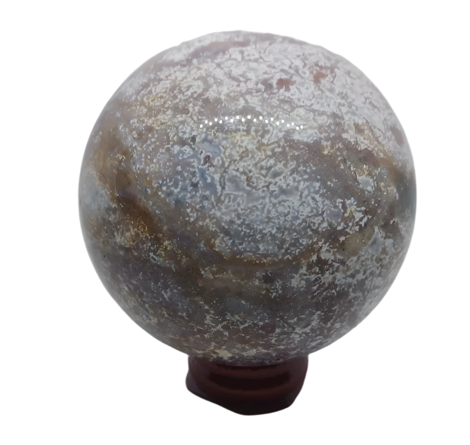 509G Ocean Jasper Crystal Sphere
