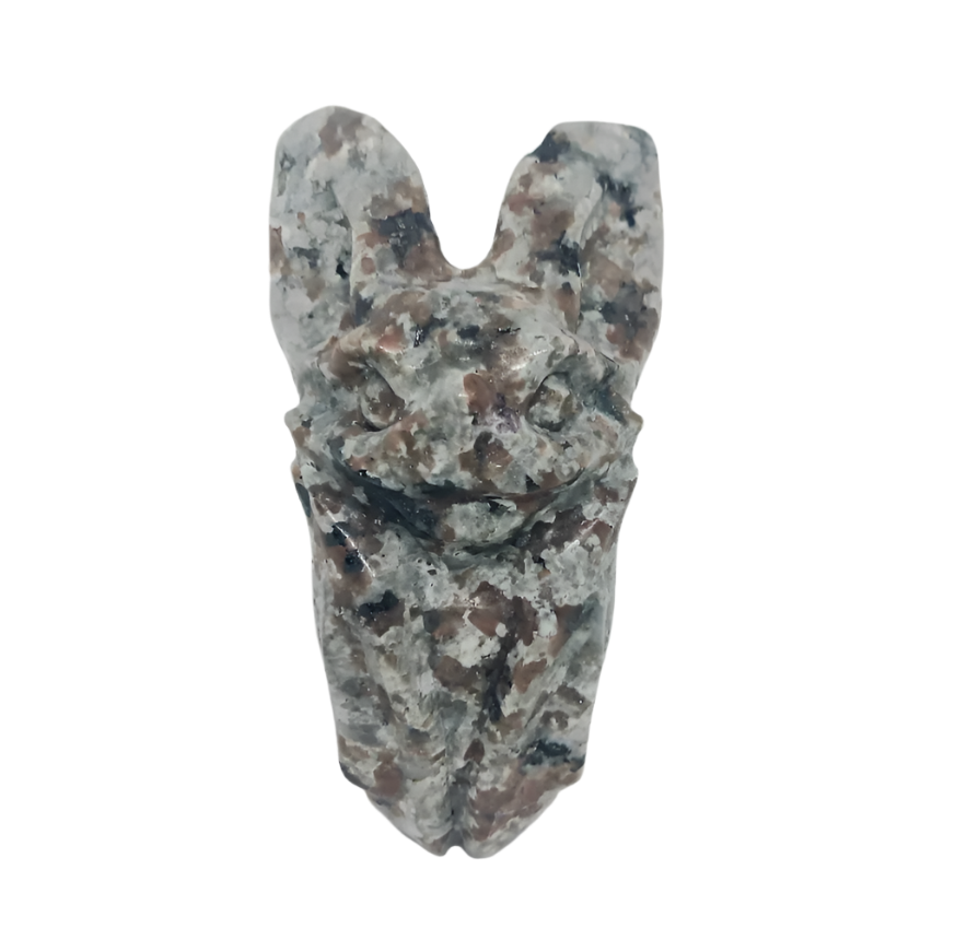 Yooperlite Crystal Bat Carving