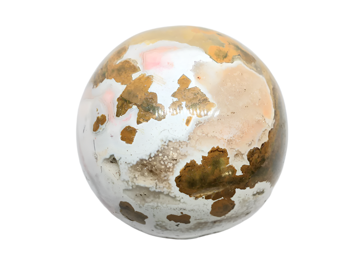 337G Ocean Jasper Crystal Sphere