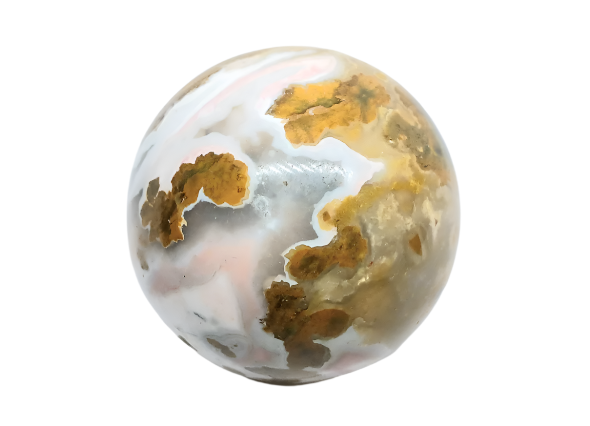 337G Ocean Jasper Crystal Sphere