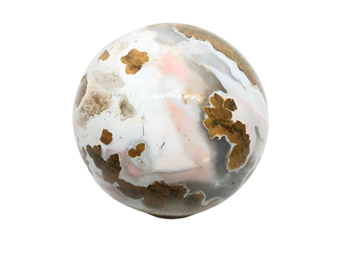 337G Ocean Jasper Crystal Sphere