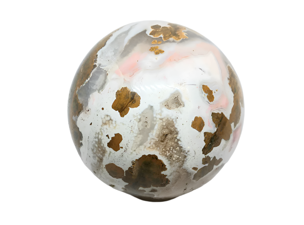 337G Ocean Jasper Crystal Sphere