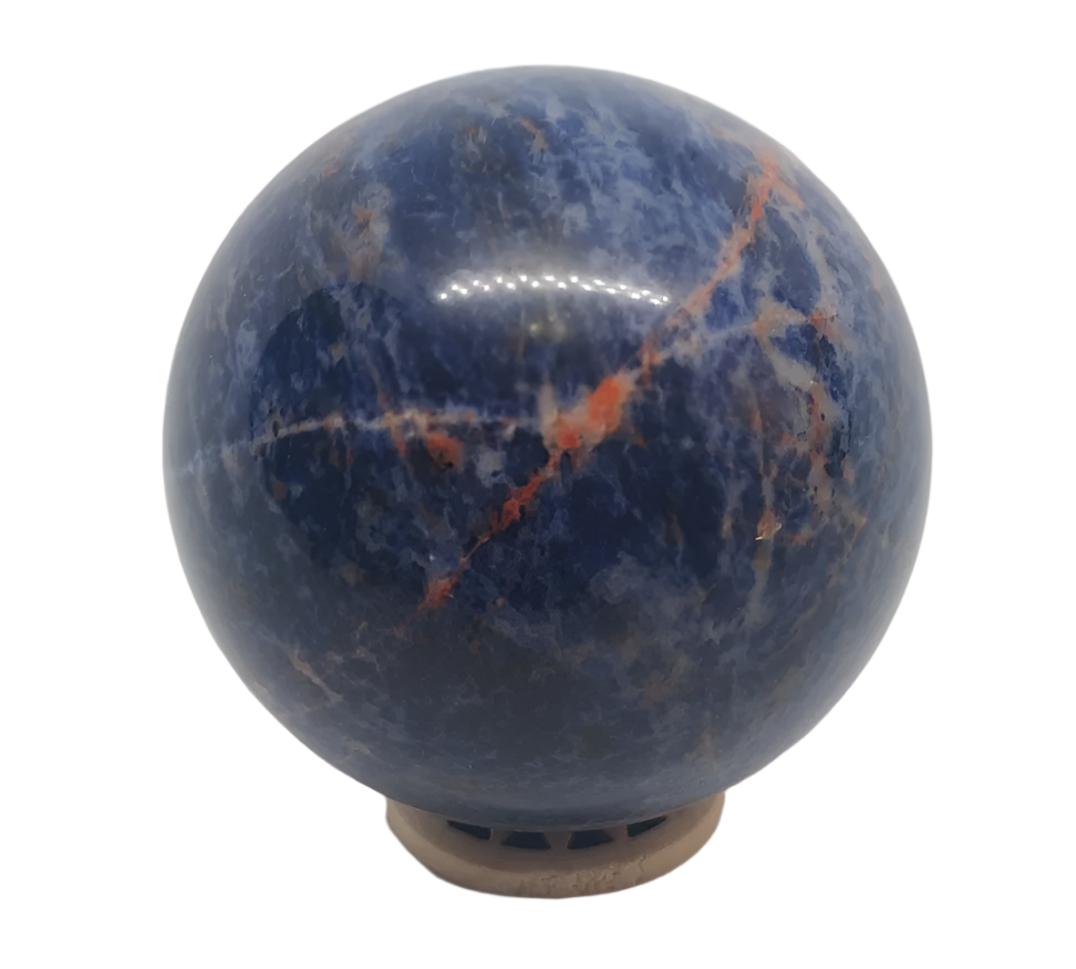412G Sodalite Crystal Sphere