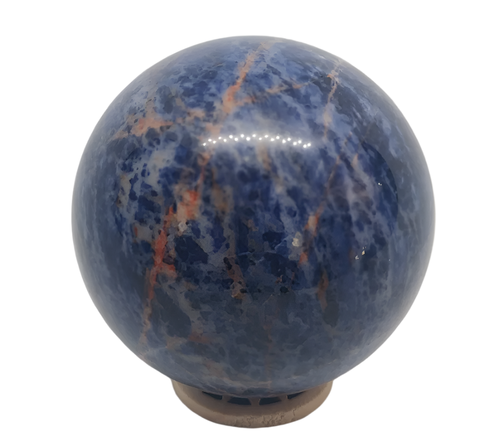 412G Sodalite Crystal Sphere