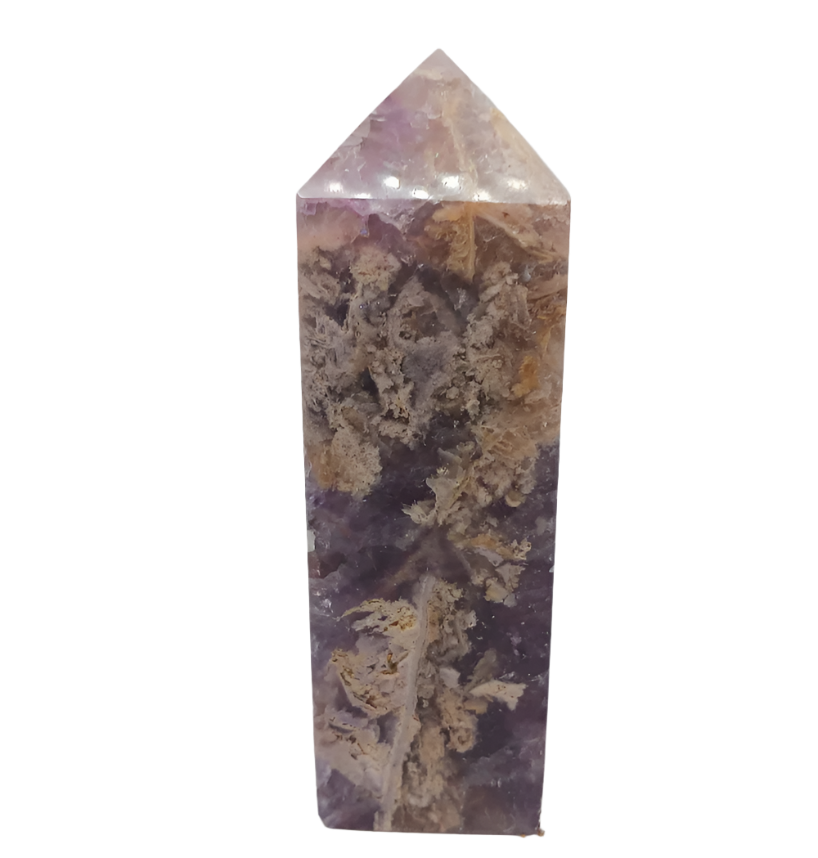 153G Raw Fluorite Crystal Tower