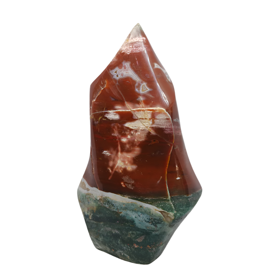 645G Ocean Jasper Crystal Flame