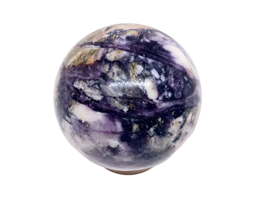 323G Fluorite Root Crystal Sphere