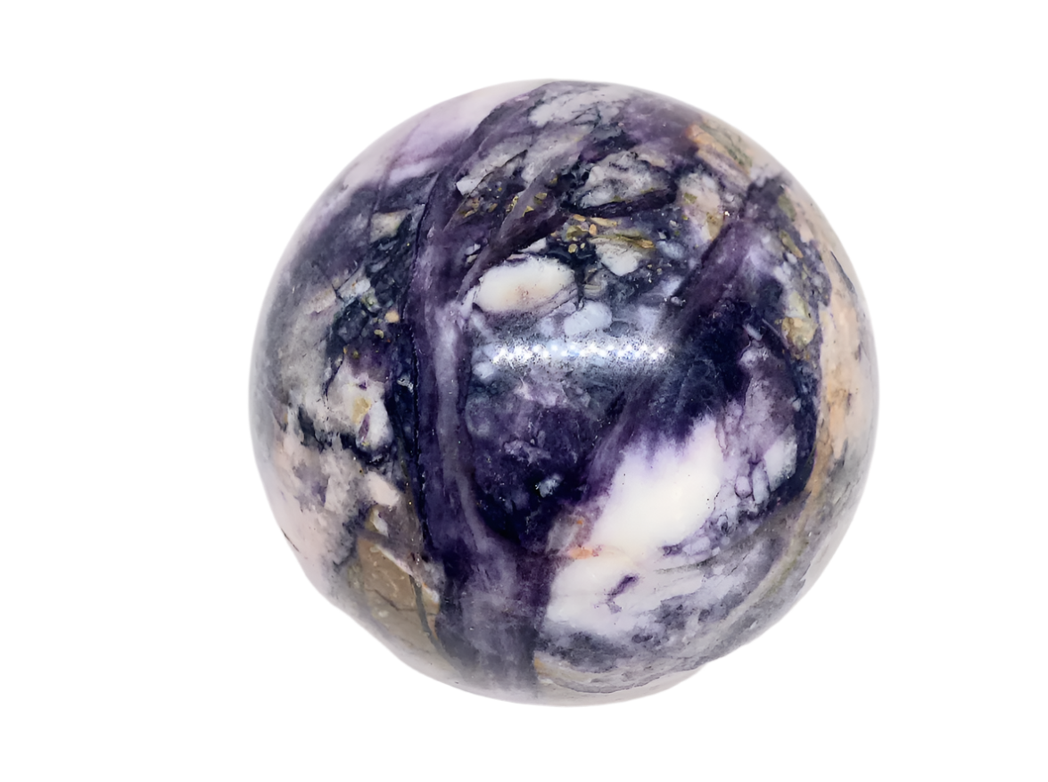 323G Fluorite Root Crystal Sphere