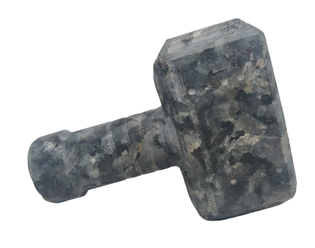 497G Larvikite Crystal Mjölnir