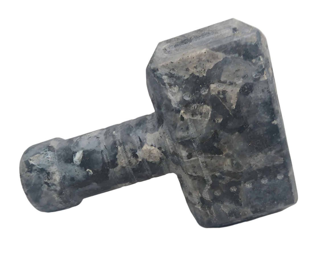 497G Larvikite Crystal Mjölnir