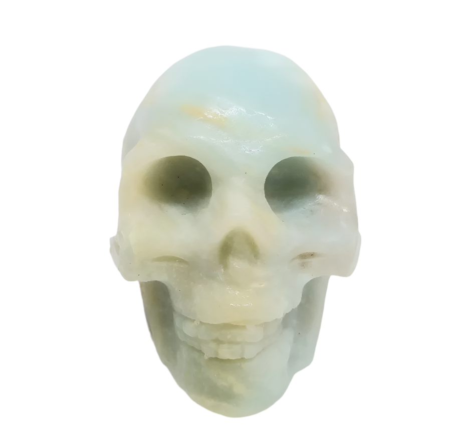 275G Caribbean Calcite Crystal Skull