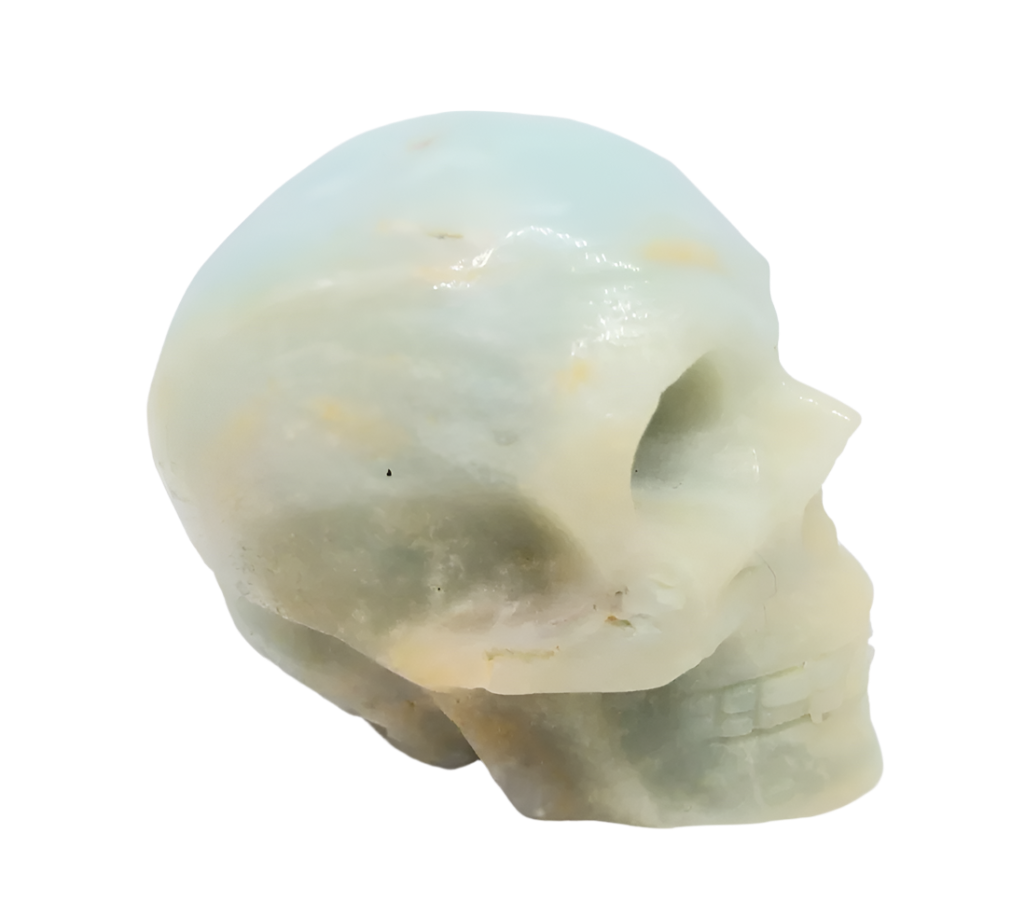 275G Caribbean Calcite Crystal Skull