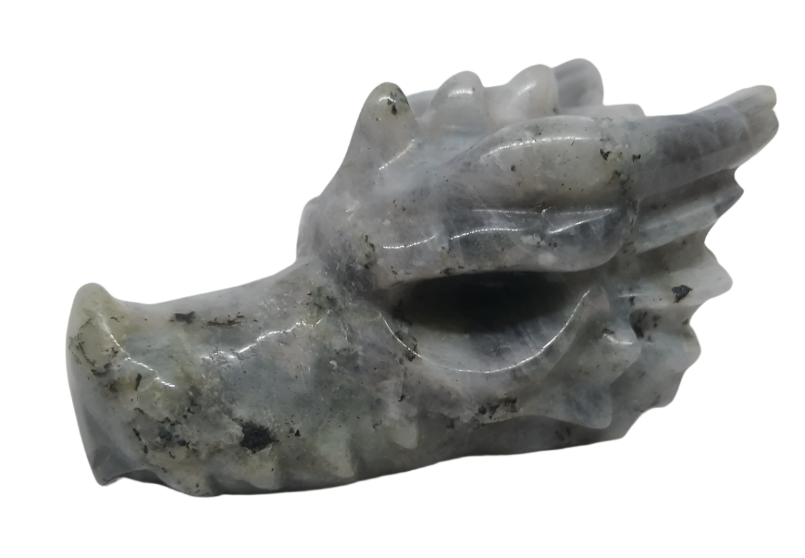 279G Labradorite Crystal Dragon Head