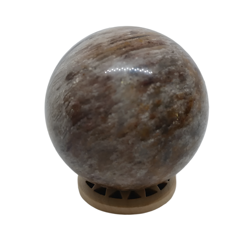 188G Thousand Layer Quartz Crystal Sphere