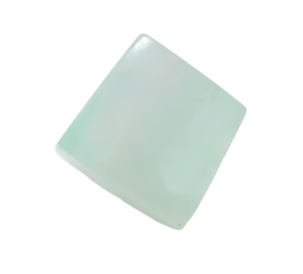 Green Fluorite Crystal Cube
