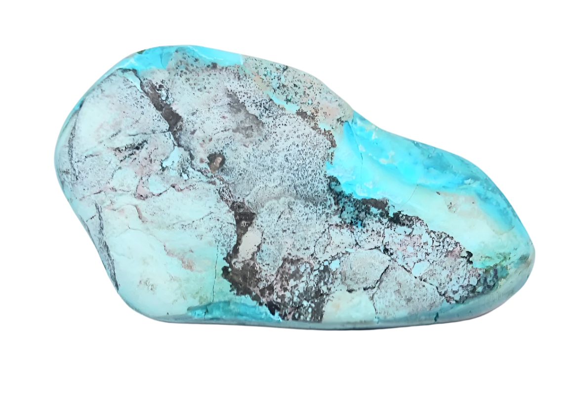 126G Malachite Crystal with Chrysocolla Raw Specimen