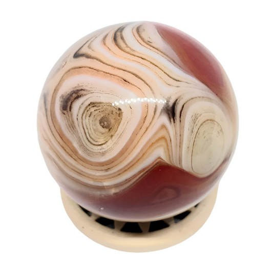 87G Sardonyx Crystal Sphere