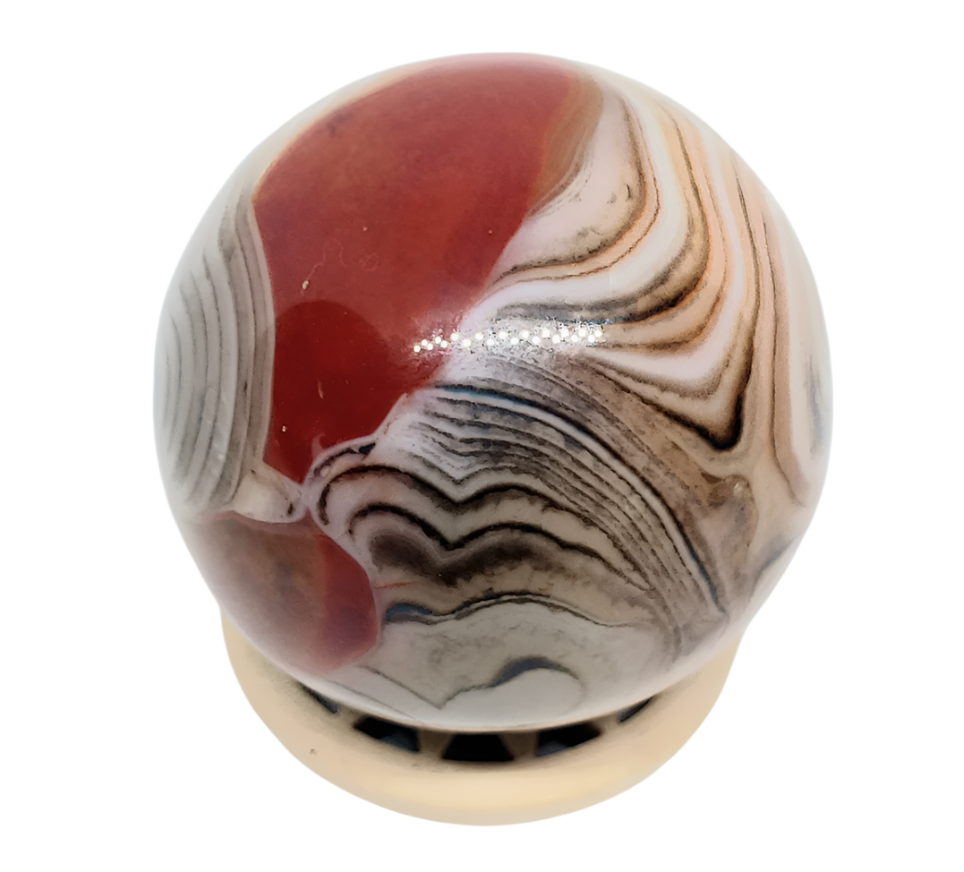 87G Sardonyx Crystal Sphere