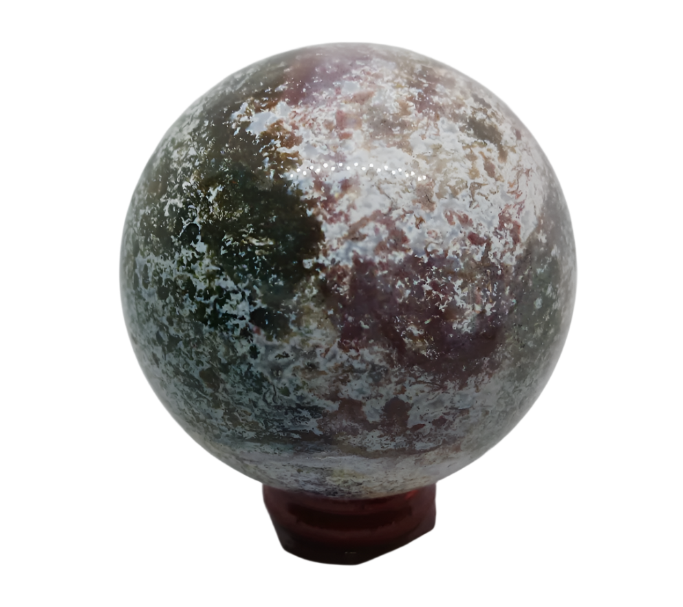 440G Ocean Jasper Crystal Sphere