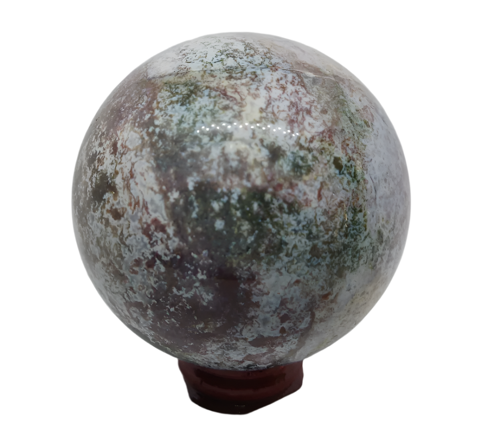 440G Ocean Jasper Crystal Sphere