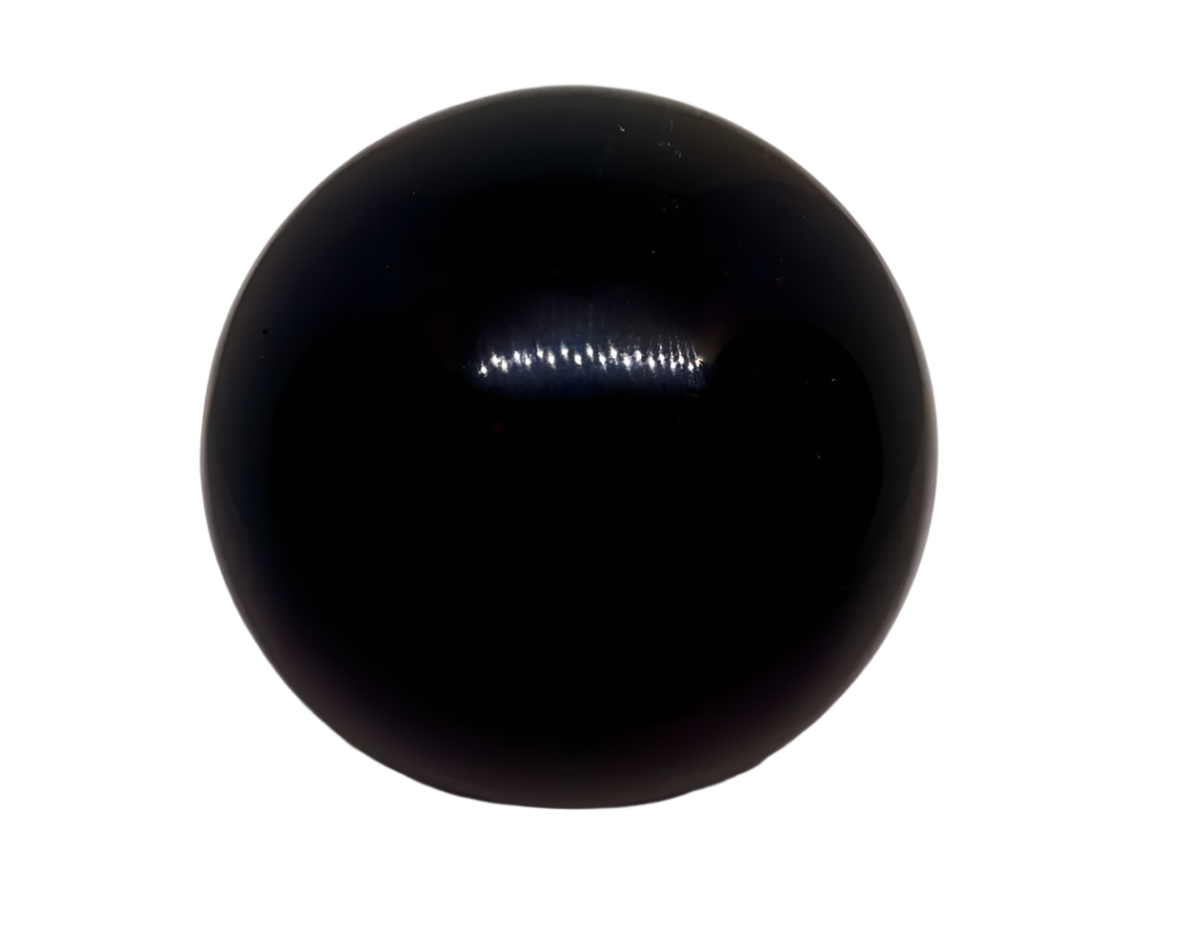 430G Black Obsidian Crystal Sphere