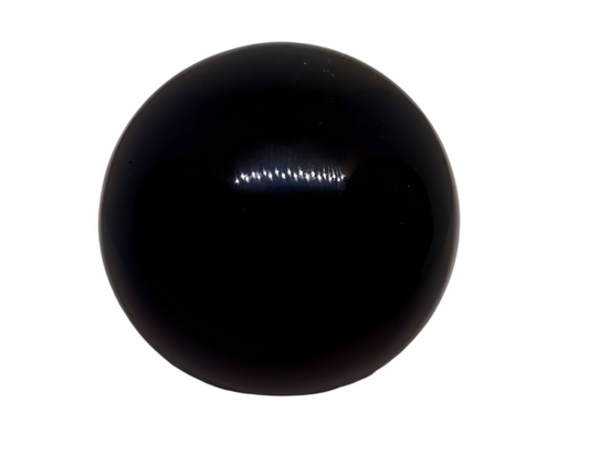 430G Black Obsidian Crystal Sphere