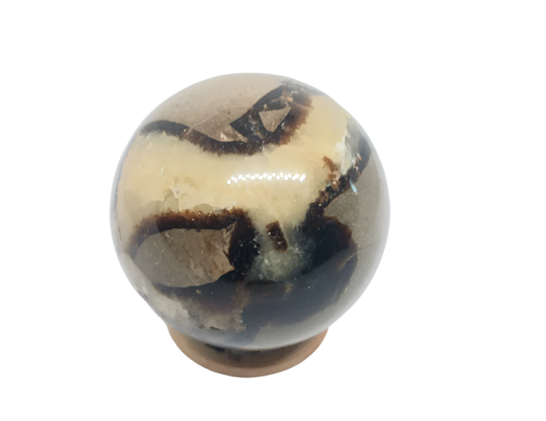 203G Septarian Crystal Sphere