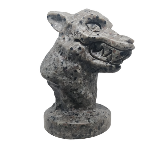 3.2lbs Yooperlite Crystal Werewolf Head