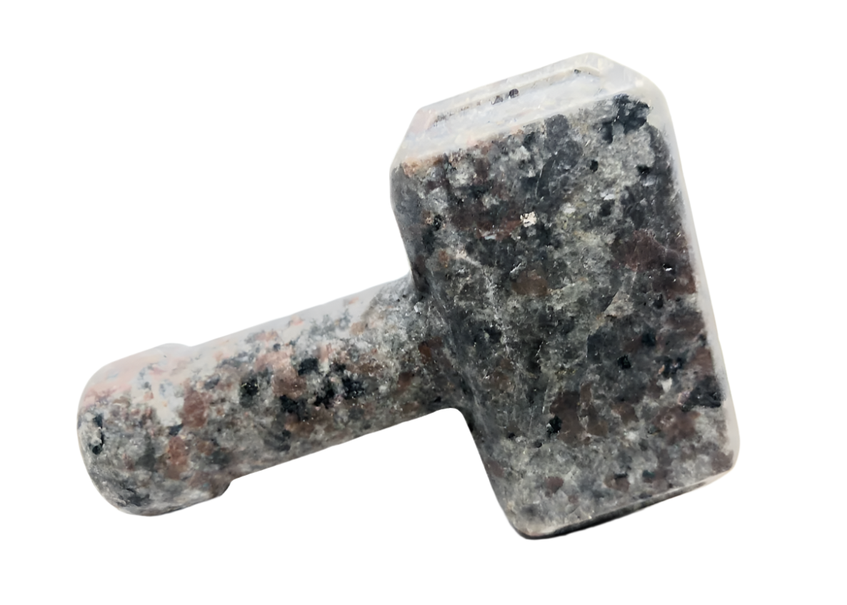 437G Yooperlite Crystal Mjölnir