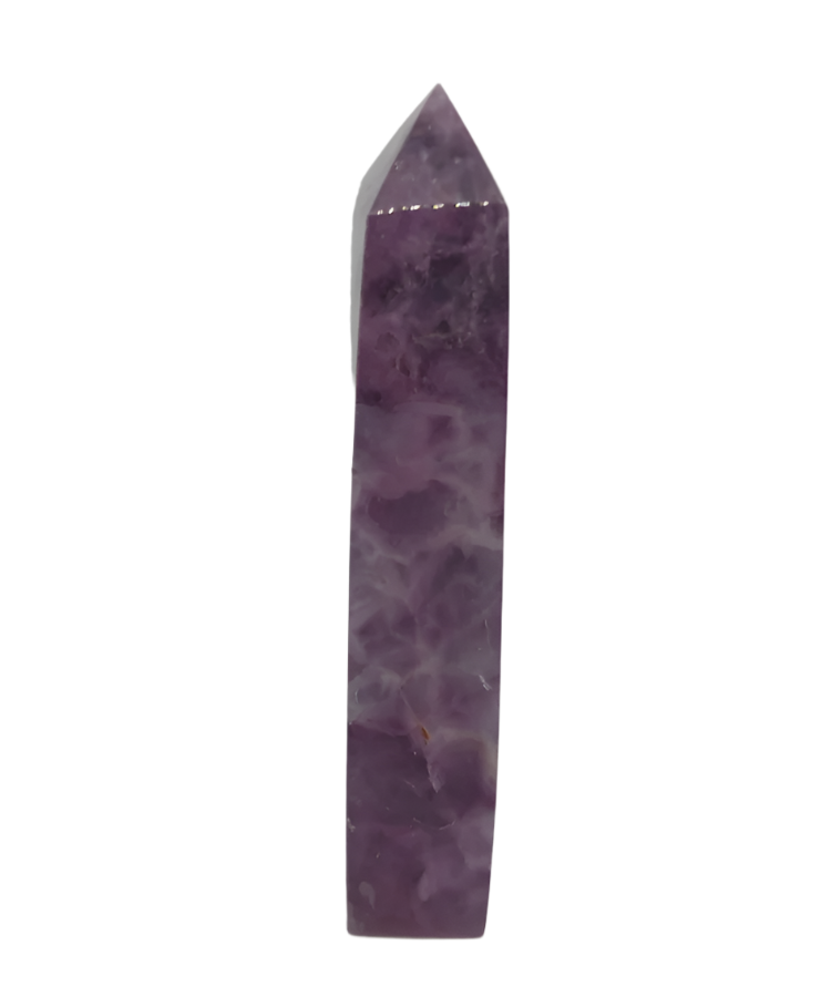 58G Banding Watermelon Fluorite Crystal Tower
