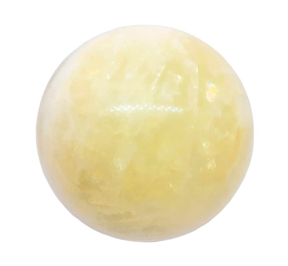 941G Lemon Citrine Crystal Sphere