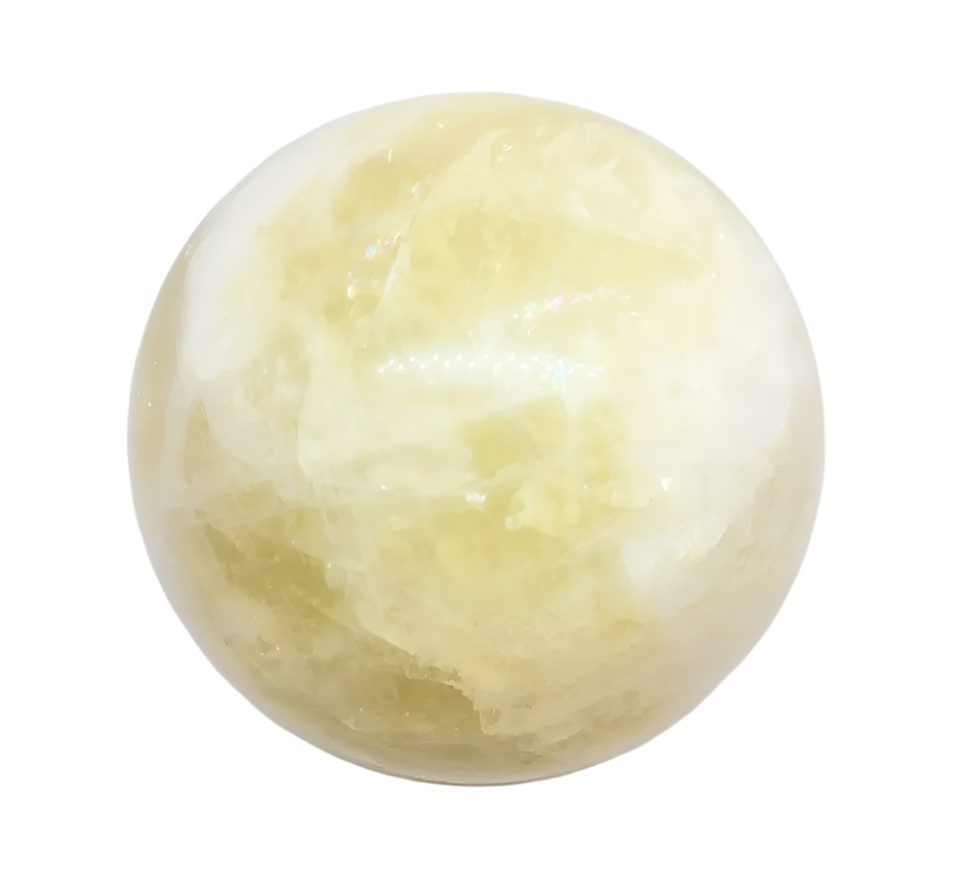 941G Lemon Citrine Crystal Sphere