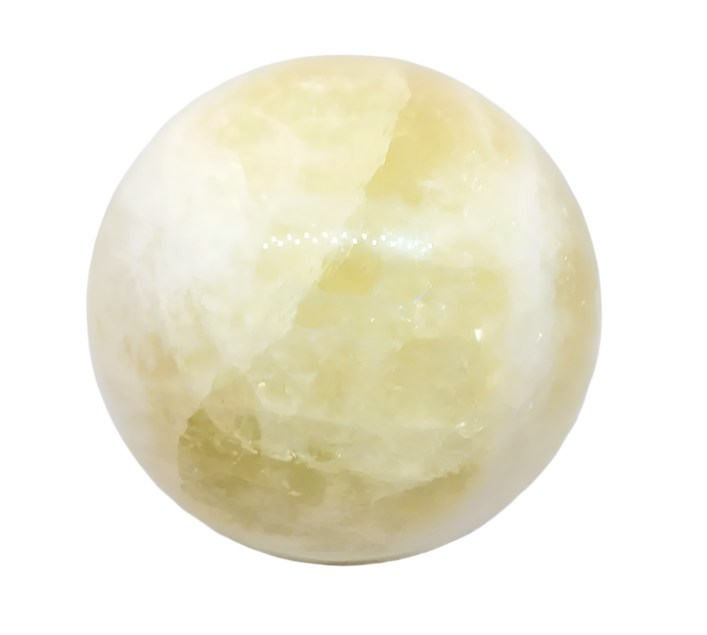 941G Lemon Citrine Crystal Sphere