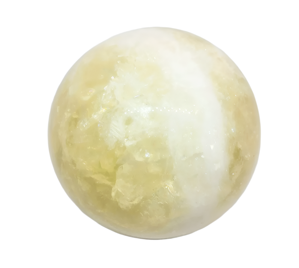 941G Lemon Citrine Crystal Sphere