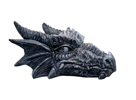 Resin Dragon Head Candle Holder