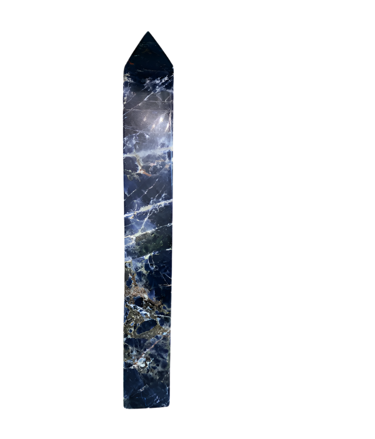 548G Sodalite Crystal Tower