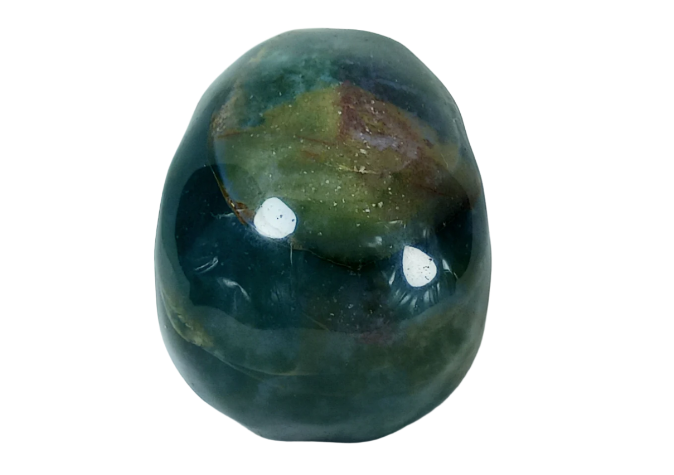 160G Ocean Jasper Crystal Skull