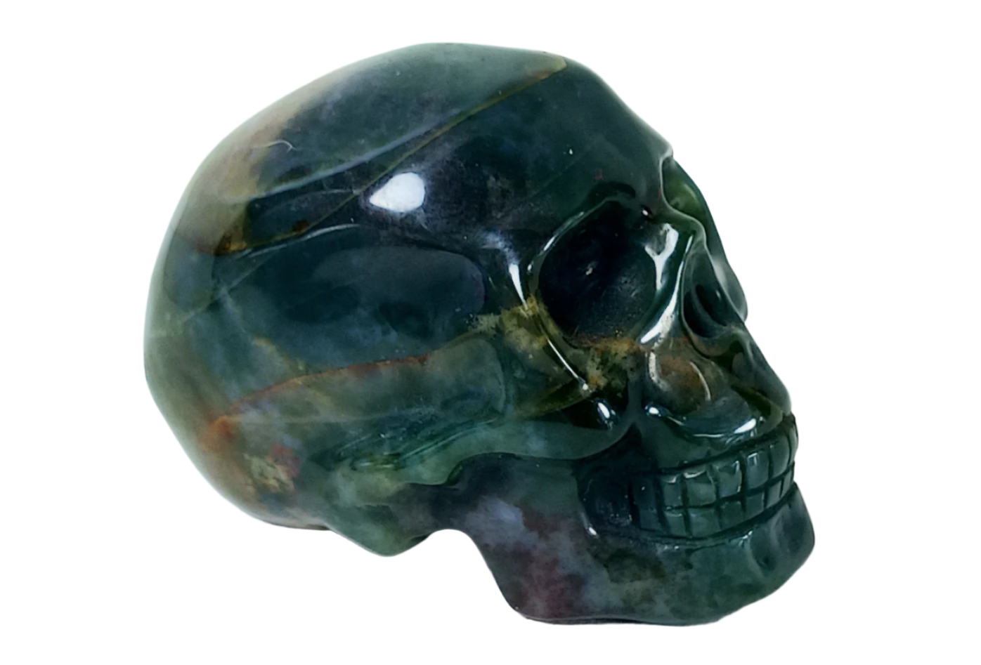 160G Ocean Jasper Crystal Skull